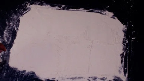 Flour Write Gluten Free Stock Footage 128838319