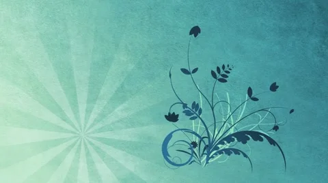 Flourish background with copyspace Stock Footage 1239830