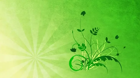 Flourish background with copyspace Stock Footage 1240112