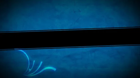 Flourish empty banner Stock Footage 1105592