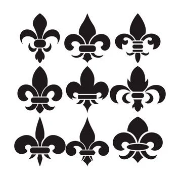 Flourishing decorative elements for retro design. Ornaments in the form of .. Illustrazione stock