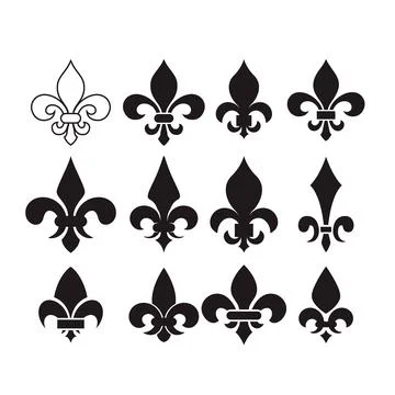Flourishing decorative elements for retro design. Ornaments in the form of .. イラスト素材