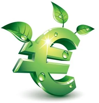 Flourishing euro Иллюстрация