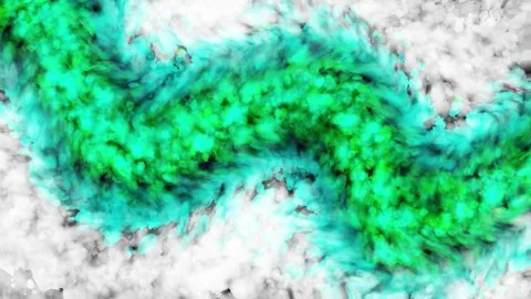 Flow Animation, Abstract Fluid Animation, Seamless Loop Animation, 4K Video Stock Footage 241812765