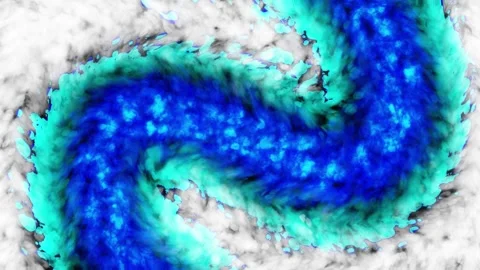 Flow Animation, Abstract Fluid Animation, Seamless Loop Animation, 4K Video Stock Footage 241813855