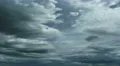 The flow of beautiful rain cloud. Time lapse 4k or 4k+ Resolution