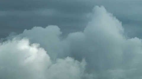 The flow of beautiful rain cloud. Time lapse Stock Footage 62902918