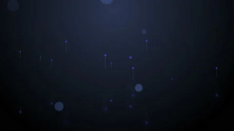 The flow of blue sparkling particles. Stock Footage 131178905