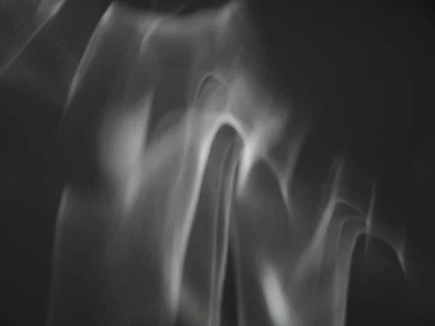 Flow of Bright Caustic Beams in Motion 스톡 사진