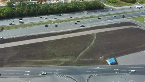 The flow of cars. A 스톡 동영상 160355970