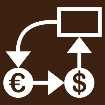 Flow chart icon Stock Illustration