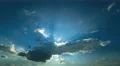 The flow of cloud against the blue sky. Time lapse 4k or 4k+ Resolution