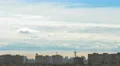The flow of cloud on a background of the city. Time lapse 4k or 4k+ Resolution