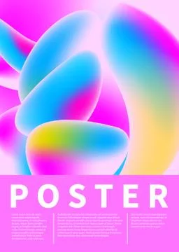 Flow of color Illustrazione stock