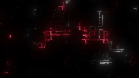 Flow of Data, moving and processing inside a computer 스톡 동영상 149594333