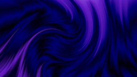 Flow of decorative waves, combination of blue and black Stock Footage 107415290