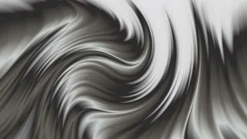 Flow of decorative waves, a combination of gray Stock Footage 107415315