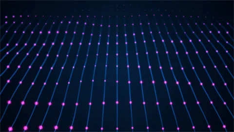 Flow of digital information. Global connection concept. Stock Footage 112108759