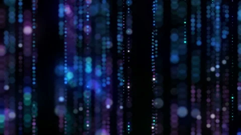 Flow of digital information. Global connection concept. Video stock 112111648