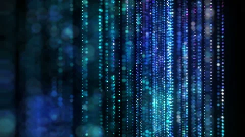 Flow of digital information. Global connection concept. Vídeo Stock 112111815