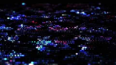 Flow of digital information. Global connection concept Stock Footage 112285105