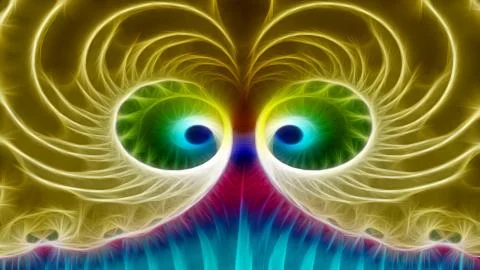 The flow of energy. abstract wallpaper Stockillustratie
