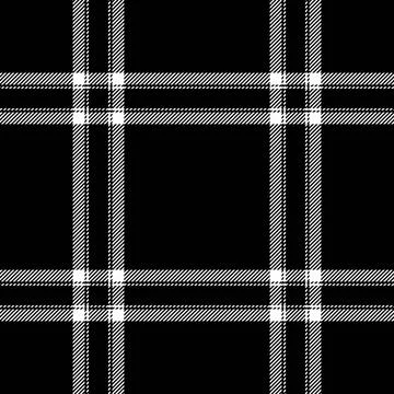 Flow fabric check texture, rustic vector pattern plaid. Close up seamless t.. Stock Illustration