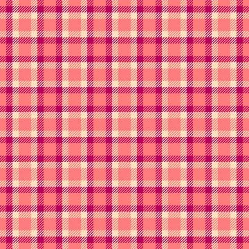 Flow fabric vector texture, worn plaid seamless pattern. Invite tartan text.. Stock Illustration