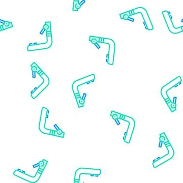 Flow faucet water vector seamless pattern Stock Illustration