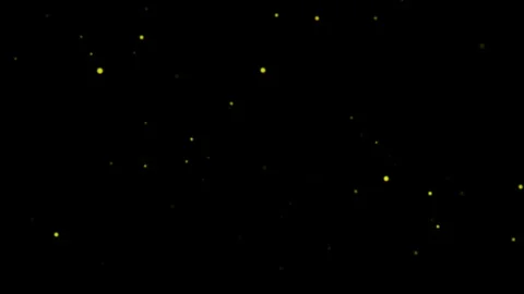 Flow up glow yellow bokeh particles animation Stock Footage 279986709