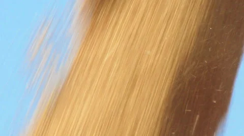 The flow of grains Video stock 45590824