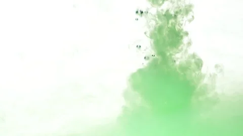 Flow of grass green paint Stock-Footage 166033257