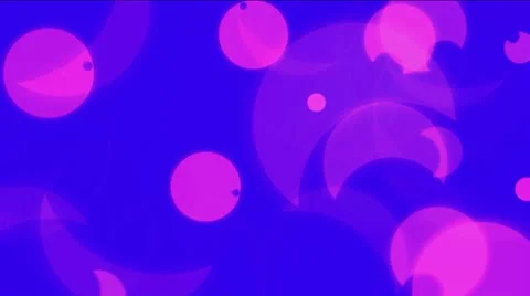 Flow half-moon &amp; circle background. Vídeos de archivo 12136494