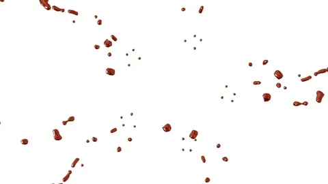 Flow of liquid copper fly in air. Shot of liquid metal stream in slow motion Stock Footage