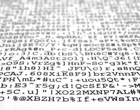 Flow meaningless info Stock Photos