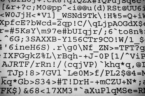 Flow meaningless info Stock Photos