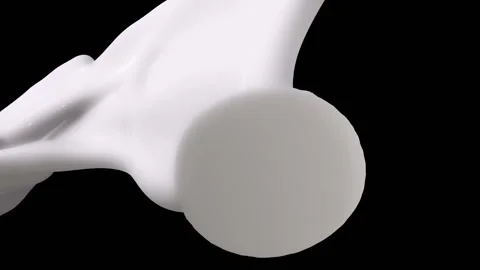 Flow of milk crashes from above Stock Footage 143865885