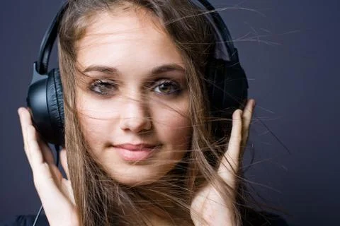 Flow with the music. Stock Photos