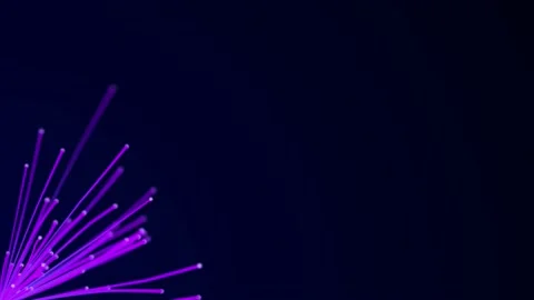 Flow of particles. Big data stream. Abstract wave with moving dots. 스톡 동영상 152883460