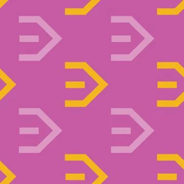 Flow right seamless pattern イラスト素材