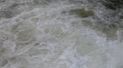 The flow of river water Stock Footage 65417204