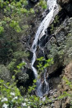 Flow on Rock Surface Stock Photos