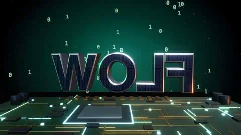 FLOW Technology Concept Video stock 340073030