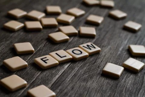 Flow Text Stock Photos