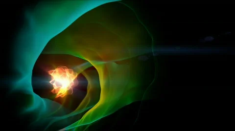 Flow tunnel loop Stock Footage 330593