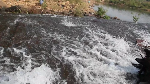 Flow of water Stock Footage 100692790