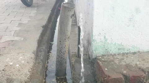 Flow of water Video stock 300353493