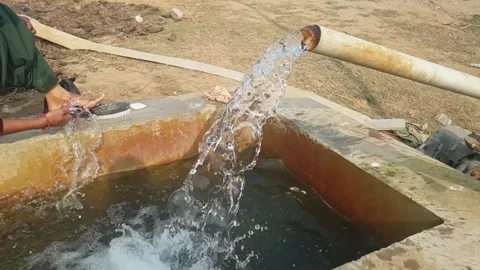 Flow of water Video stock 300353659