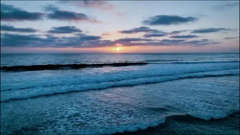 Flow of water over water Stock Footage 269809564