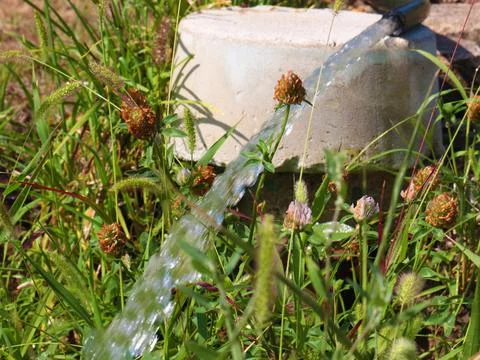 The flow of water Stock Photos